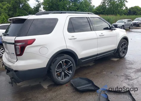 2015 Ford Explorer Sport из США, поврежденный, VIN 1FM5K8GT4FGB29109